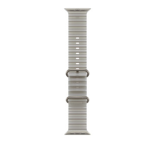 Apple Ocean Band, 49 mm, titaan / läbipaistev hall - Kellarihm