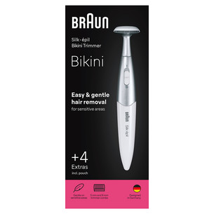 Braun, valge/hõbedane - Trimmer