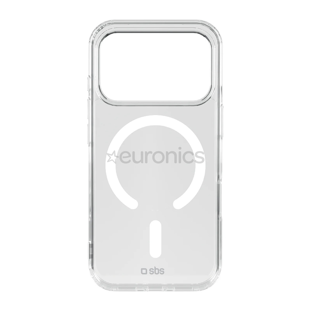 SBS Ultra-strong case with D3O , iPhone 18 Pro, läbipaistev - Ümbris