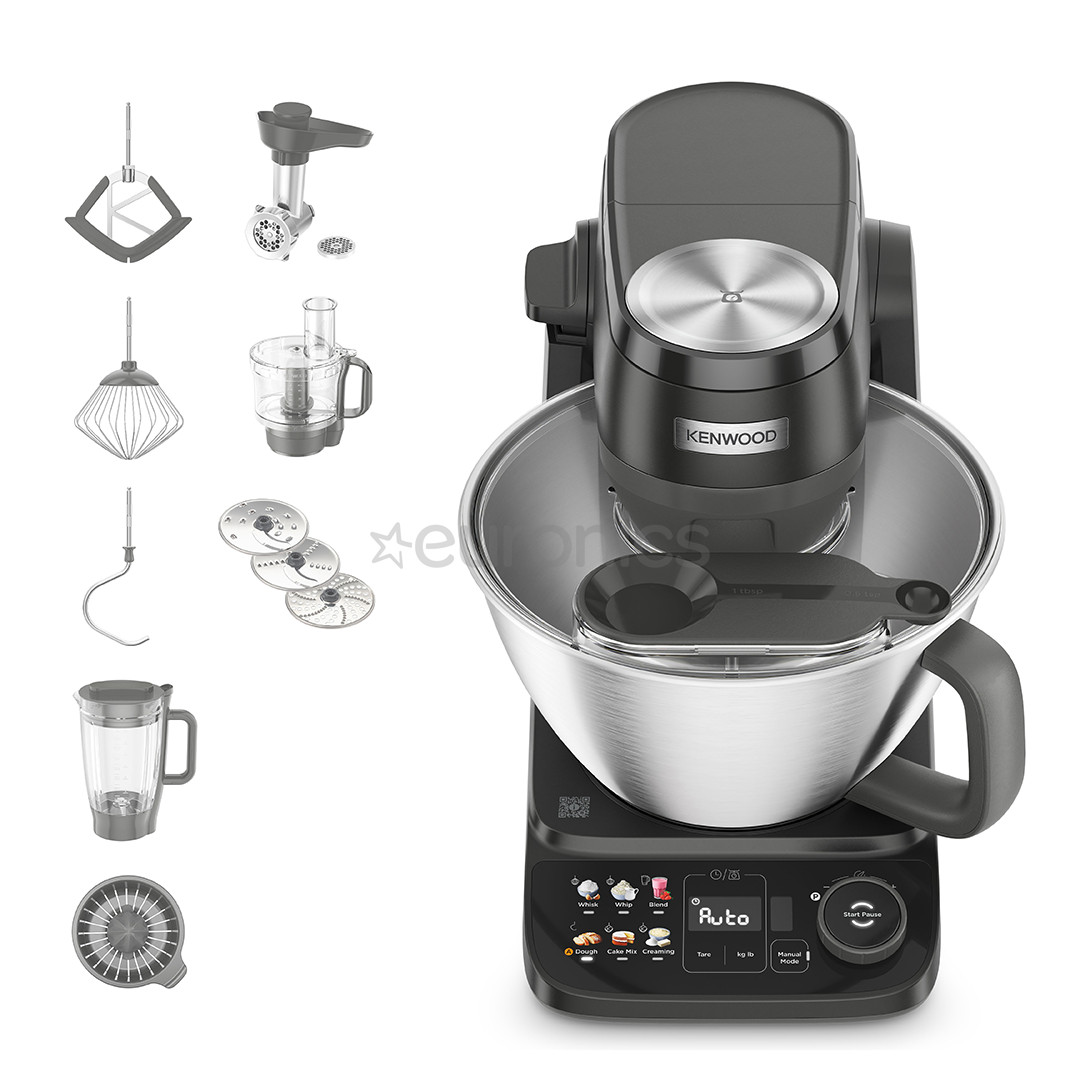 Kenwood Smart Touch, 1000 W, black - Stand mixer