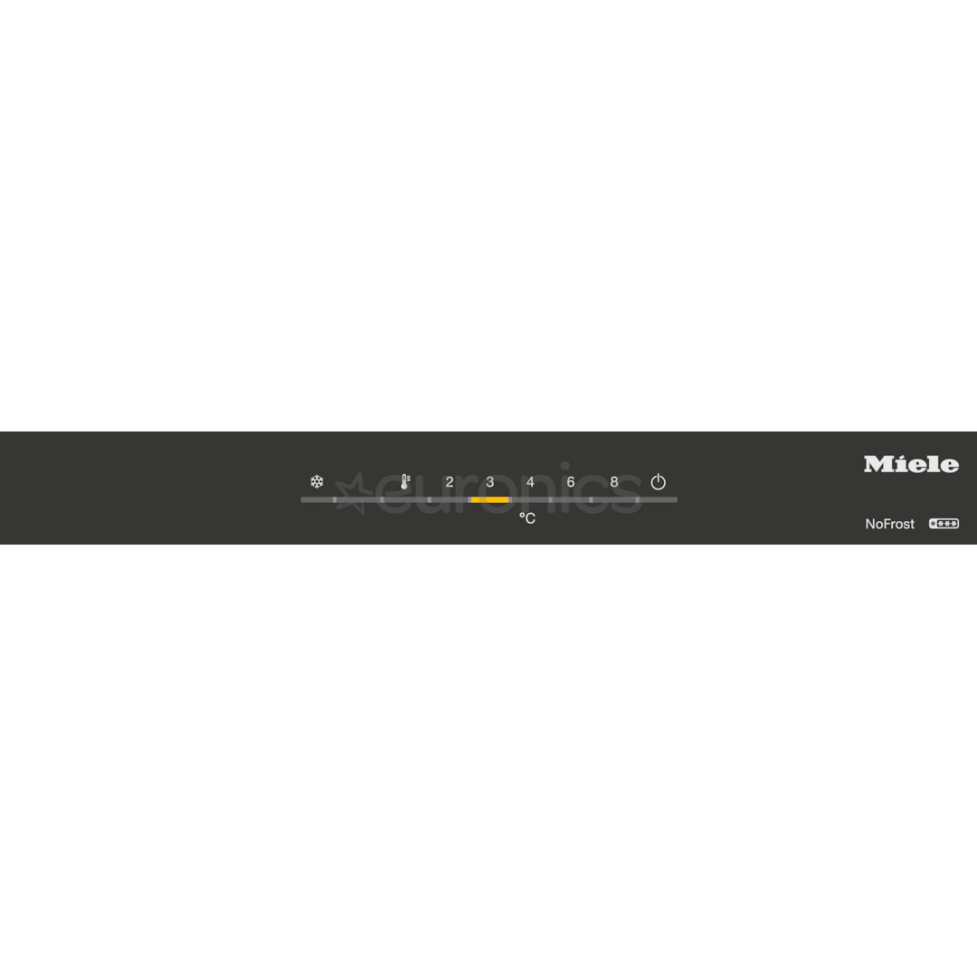 Miele KDN 7724 E Active, NoFrost, 260 L, kõrgus 178 cm - Integreeritav külmik