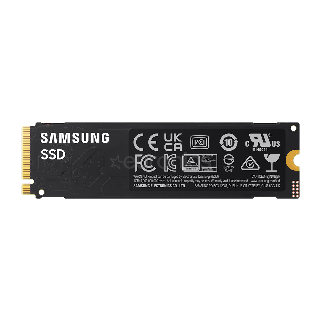 Samsung 990, 1 TB, PCIe 4.0, M.2, black - SSD