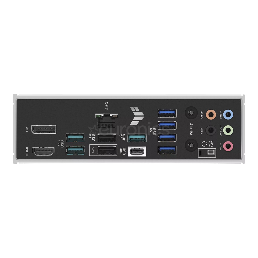 ASUS TUF GAMING B850-PLUS WIFI, AMD B850, AM5, DDR5, ATX, WiFi - Emaplaat