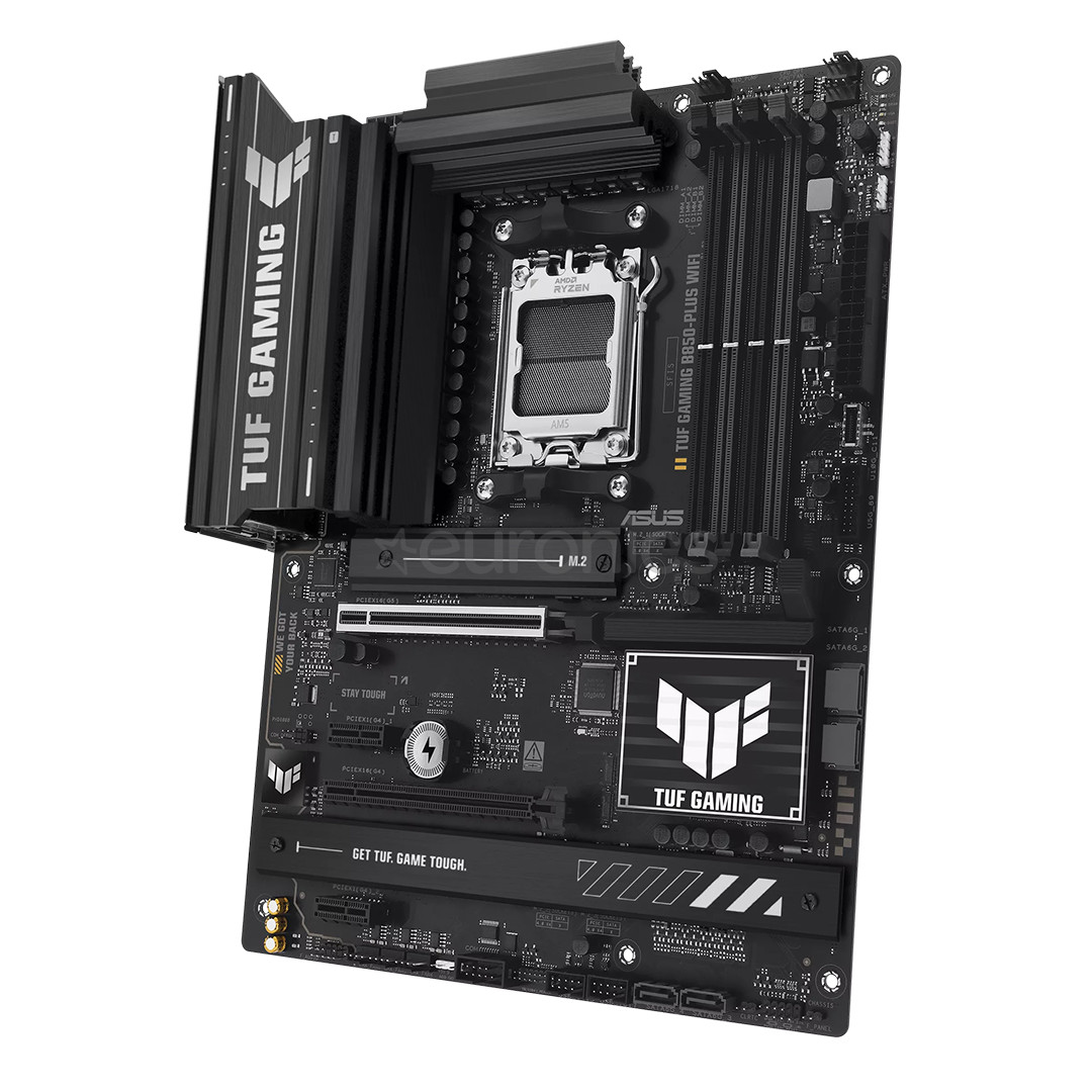 ASUS TUF GAMING B850-PLUS WIFI, AMD B850, AM5, DDR5, ATX, WiFi - Emaplaat