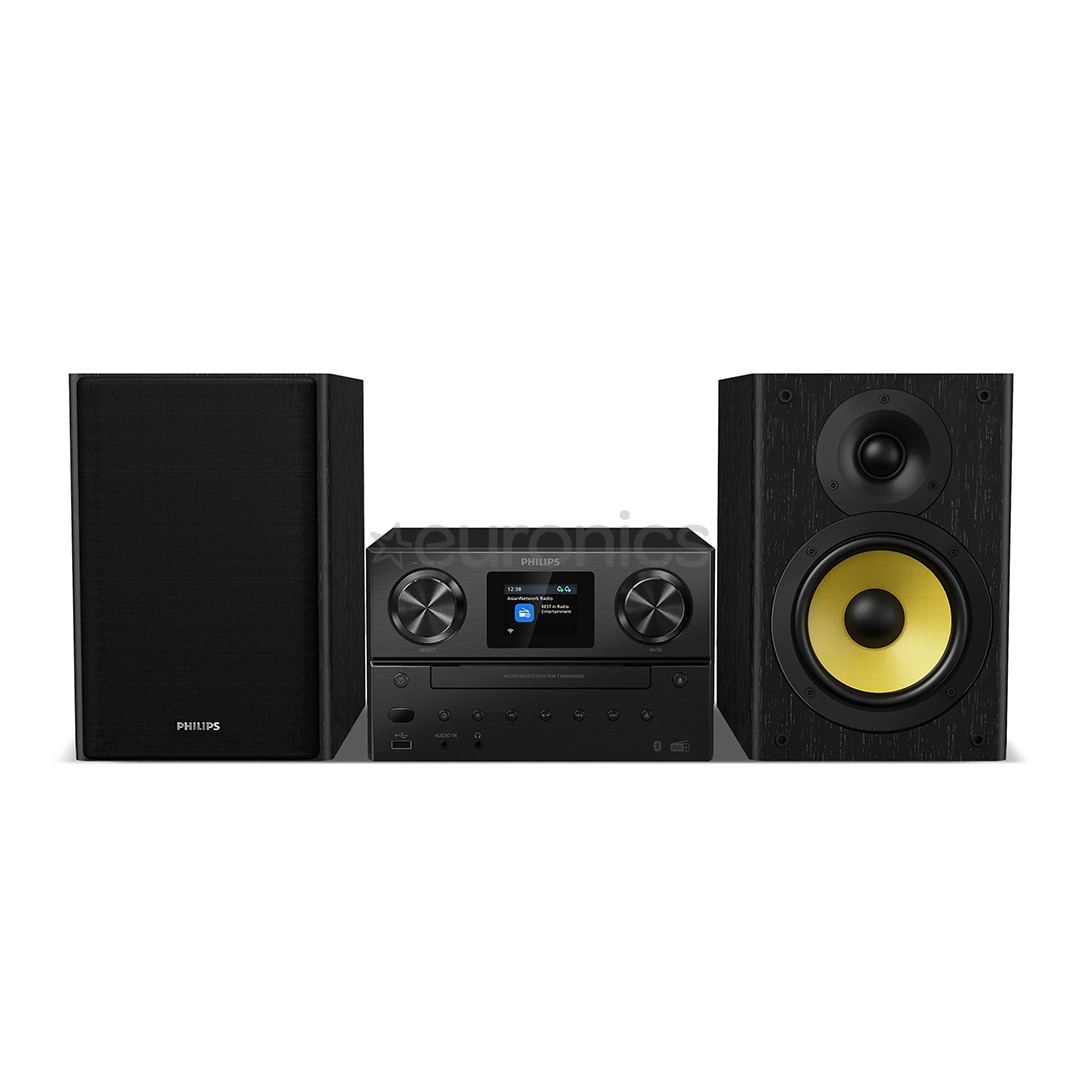 Philips TAM8905M2, 2.0, черный - Музыкальный центр