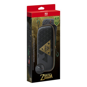 Nintendo Switch 2 Carrying Case & Screen Protector The Legend of Zelda™ 40th Anniversary Edition, black/gold - Carry case