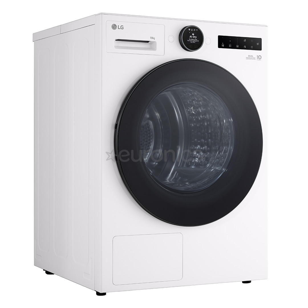 LG DUAL Inverter Heat Pump, 10 kg, sügavus 66 cm - Pesukuivati