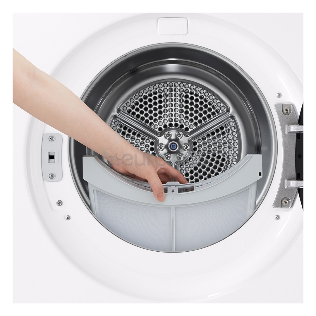 LG DUAL Inverter Heat Pump, 10 kg, sügavus 66 cm - Pesukuivati