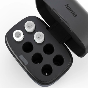 Hama Battery Charger with 8x AAA Li-Ion Battery, 780 mAh, black - Battery charger