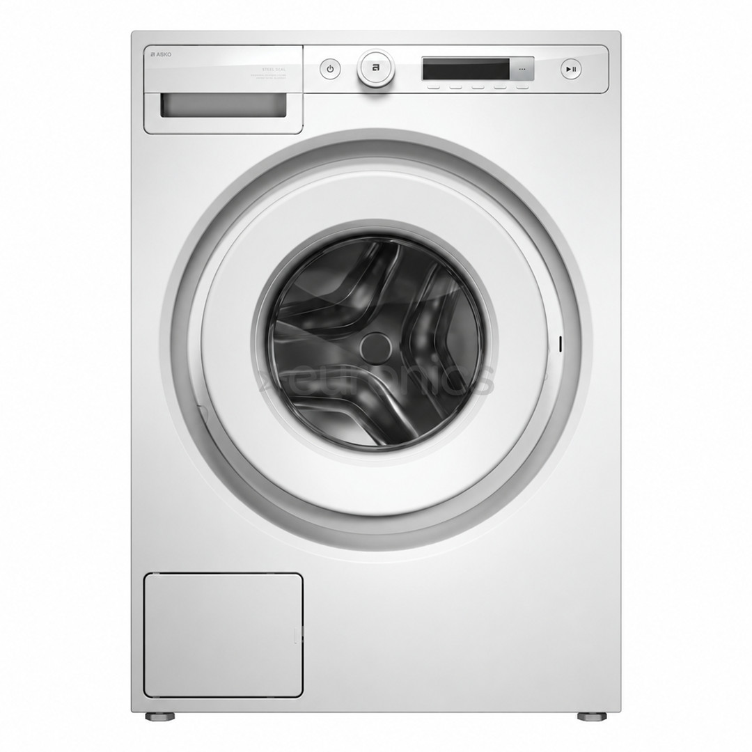 Asko Steel Seal, 8 kg, depth 57.2 cm, 1400 rpm - Front load washing machine