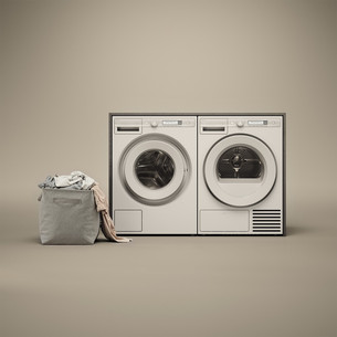 Asko Steel Seal, 8 kg, depth 57.2 cm, 1400 rpm - Front load washing machine