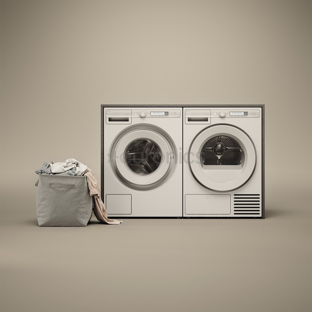 Asko Steel Seal, 8 kg, depth 57.2 cm, 1400 rpm - Front load washing machine