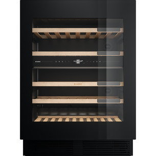 Asko Elements Series 8, 38 bottles, height 82 cm, black - Built-in wine cooler WU886G2FNB1