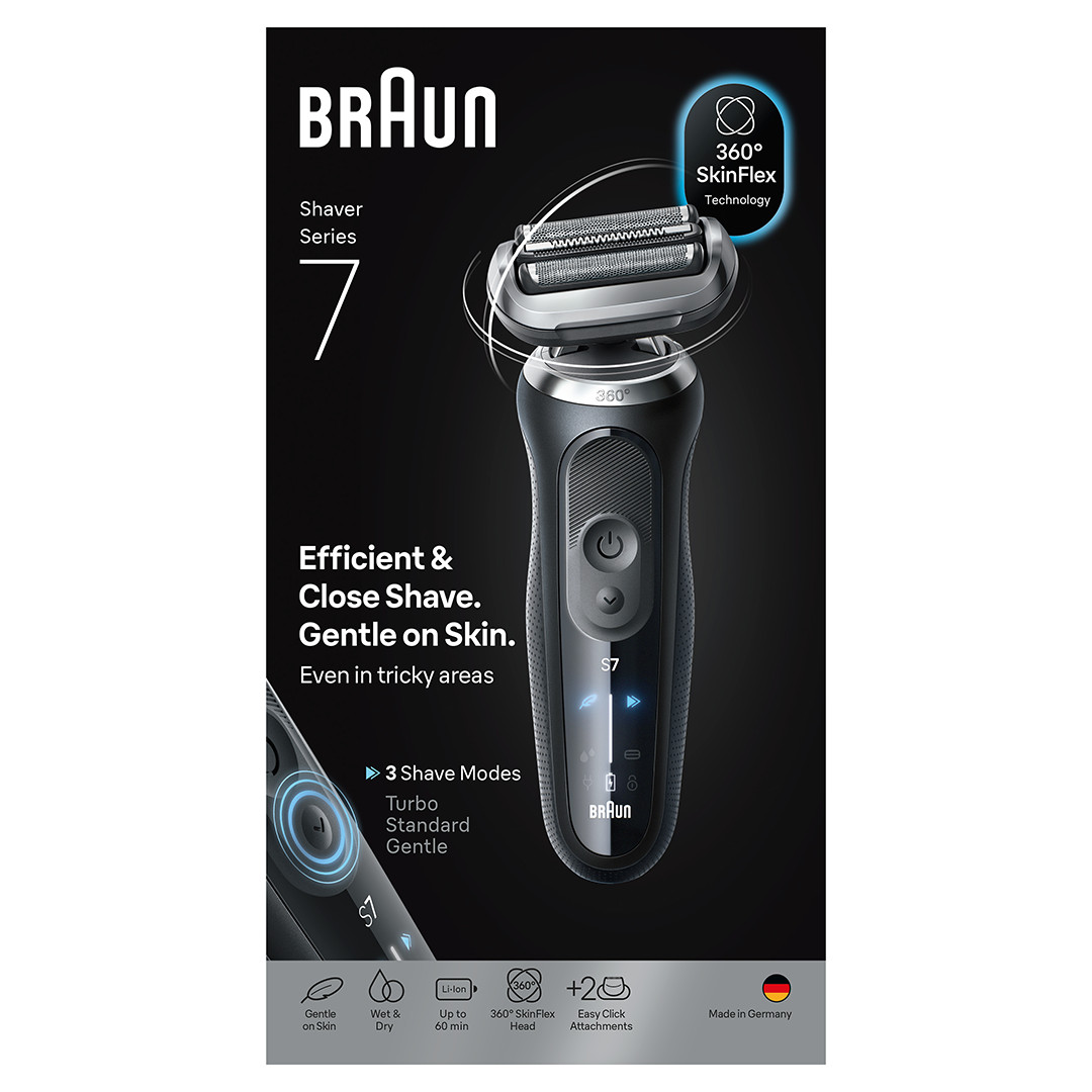 Braun, Series 7, Wet & Dry, black - Shaver