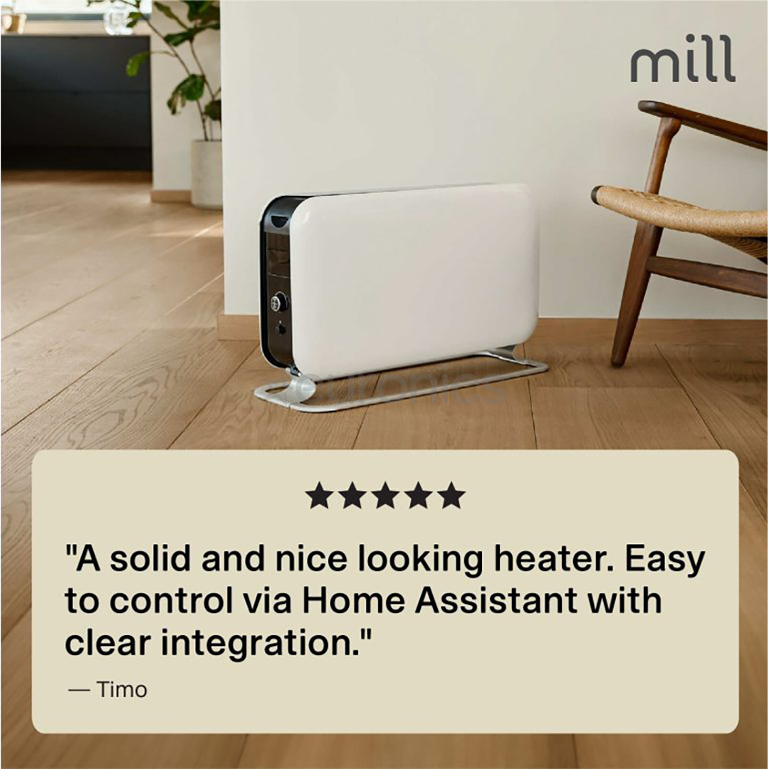 Mill WiFi Max, 1500 W, valge - Konvektor