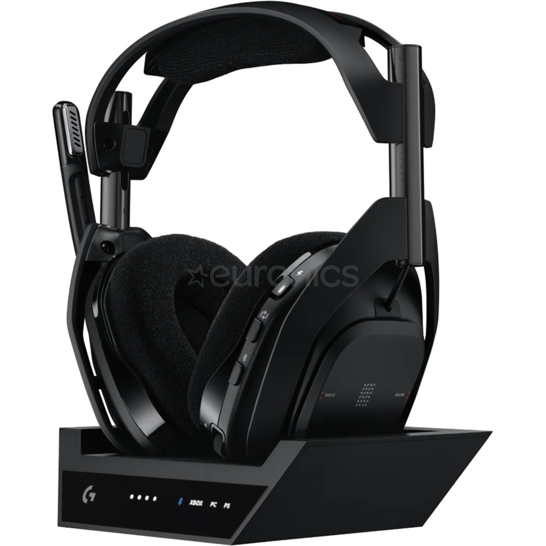 Logitech ASTRO A50 X LIGHTSPEED, черный - Беспроводная гарнитура