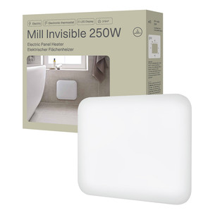 Mill Invisible, 250 Вт, белый - Панельный обогреватель IB250