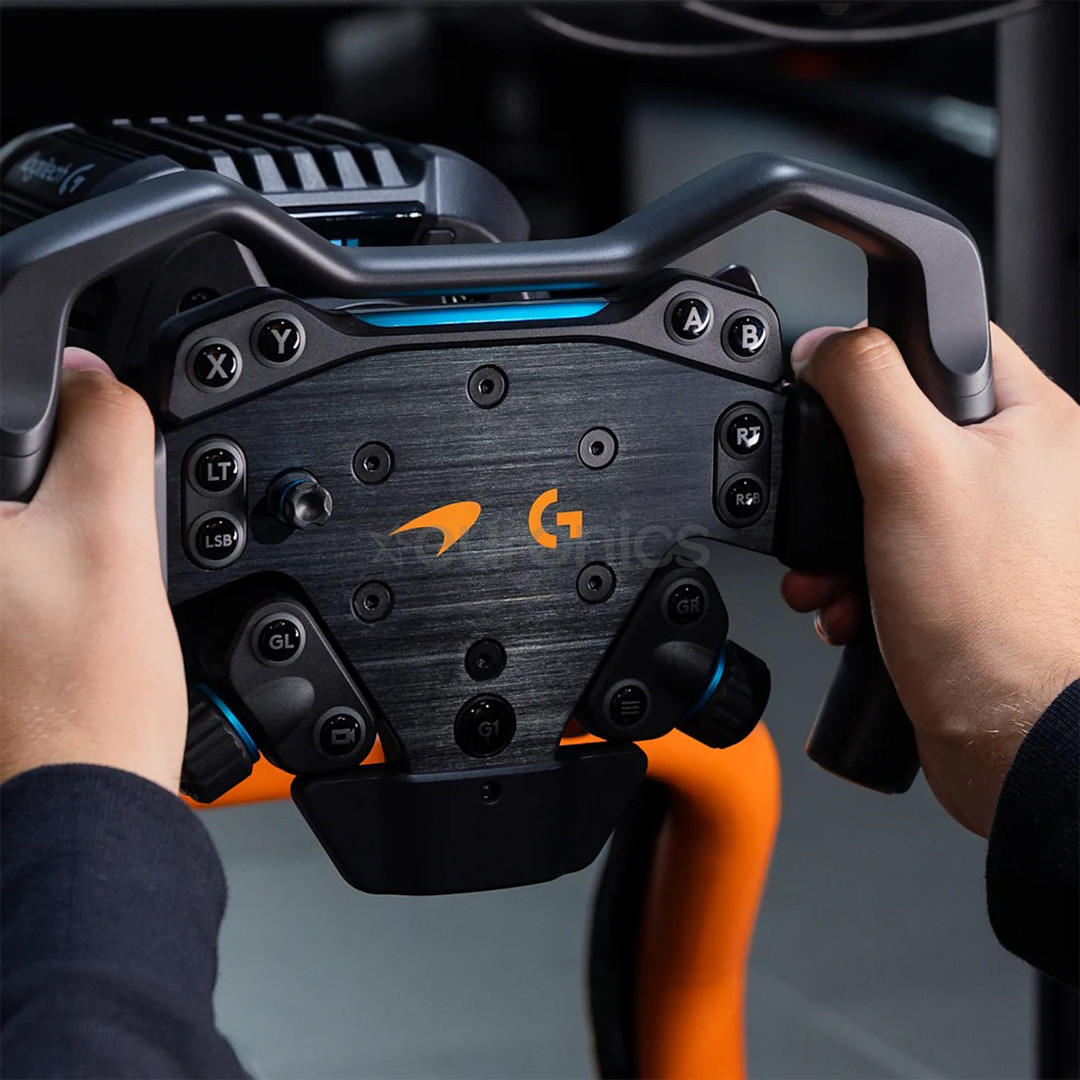 Logitech RS Formula Wheel McLaren Racing Edition, черный - Дополнительный руль для симулятора