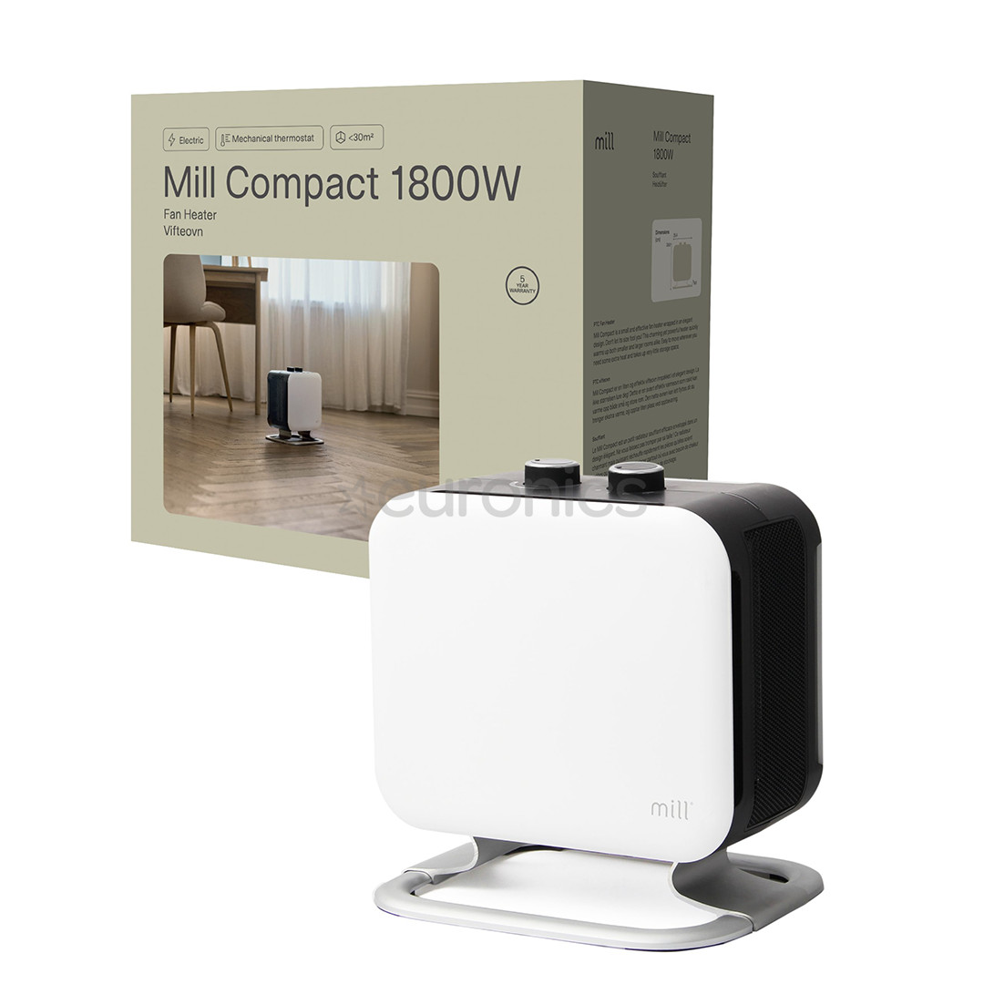 Mill Compact, 1800 Вт, белый - Термовентилятор