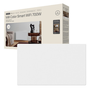 Mill Color Smart WiFi, 700 Вт, белый – Окрашиваемый панельный обогреватель COLOR700WIFI4