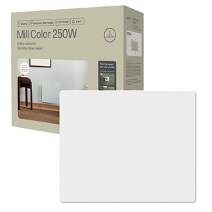 Mill Color, 250 Вт, белый – Окрашиваемый панельный обогреватель COLOR250