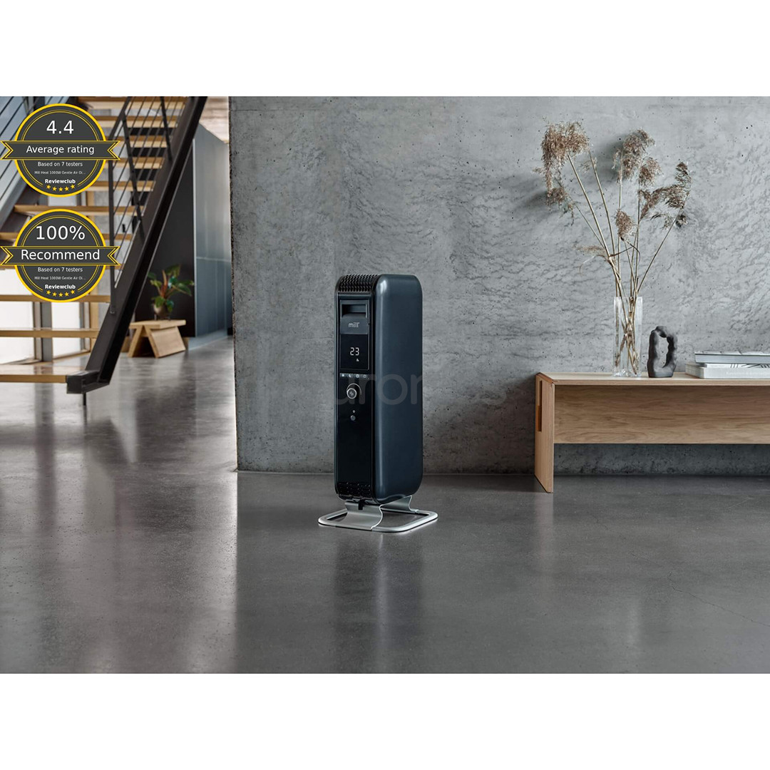 Mill Gentle Air, 1000 W, must - Õliradiaator