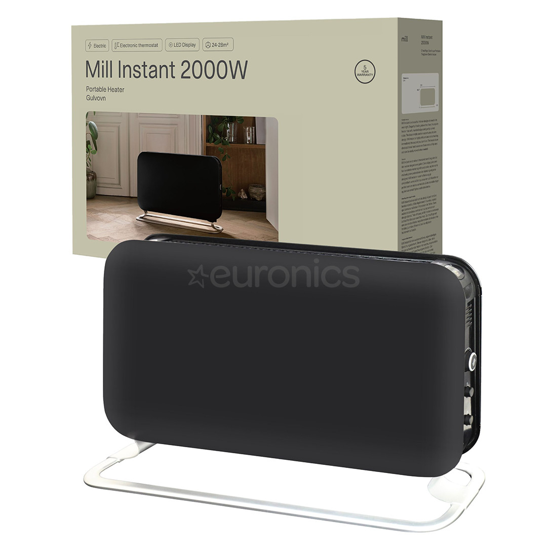 Mill Instant, 2000 W, must - Konvektor