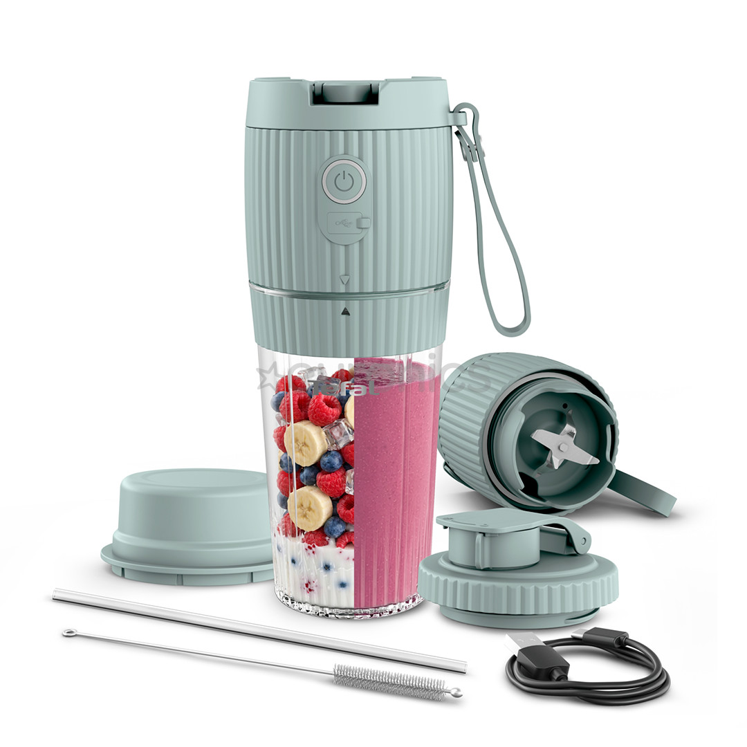 Tefal Lightmix+, 590 ml, green - Portable blender