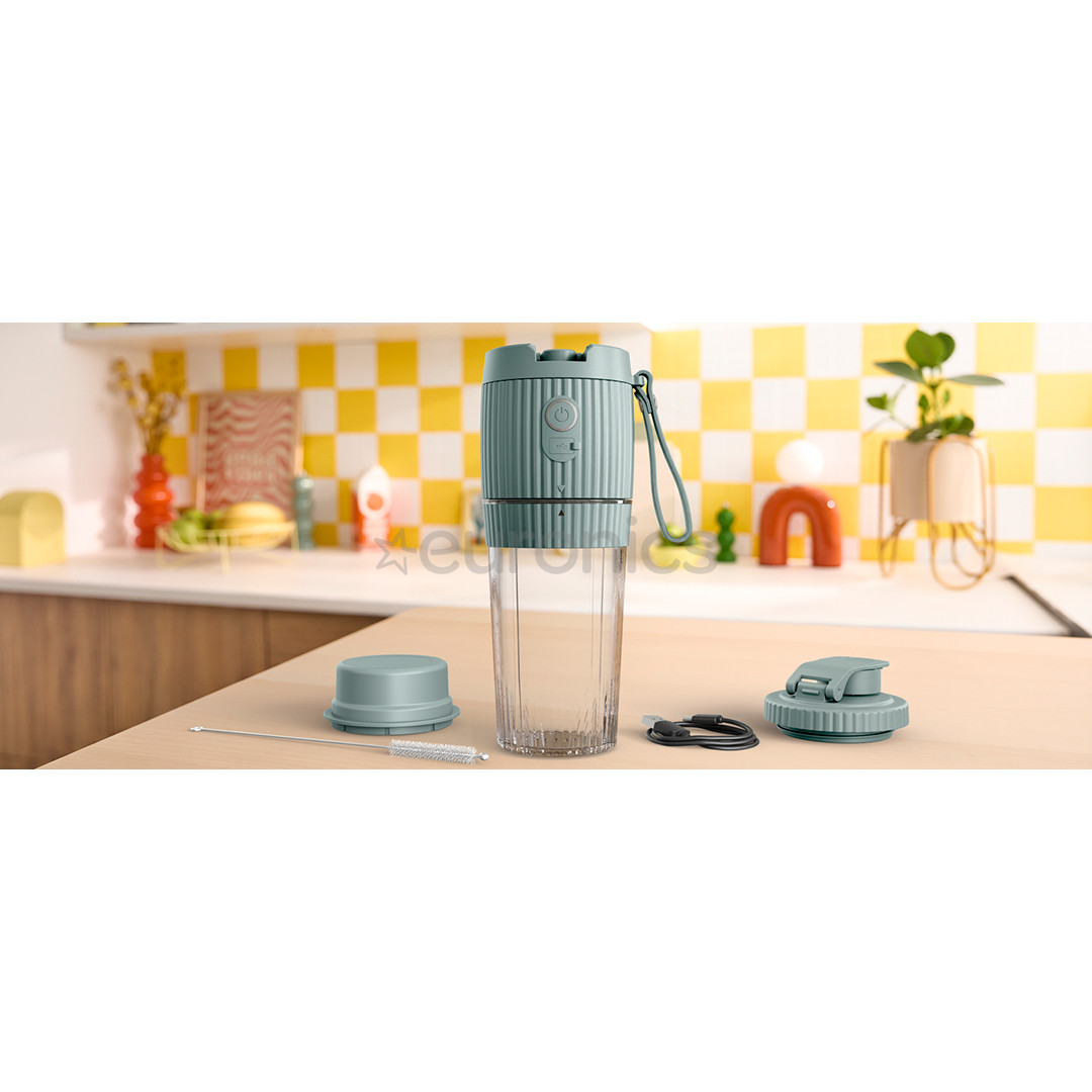 Tefal Lightmix+, 590 ml, green - Portable blender