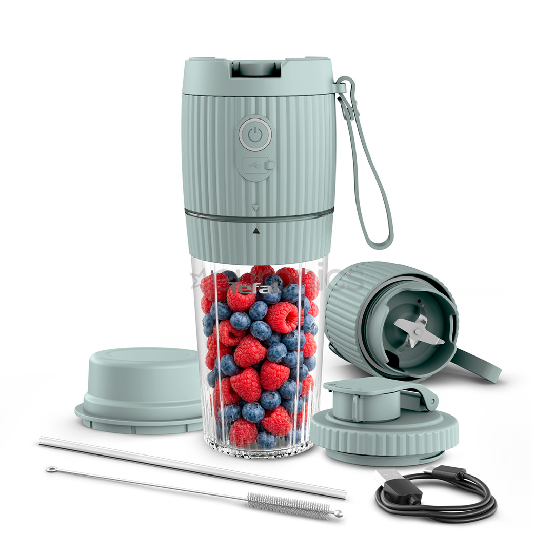 Tefal Lightmix+, 590 ml, green - Portable blender