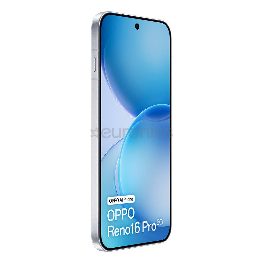 OPPO Reno16 Pro, valge - Nutitelefon