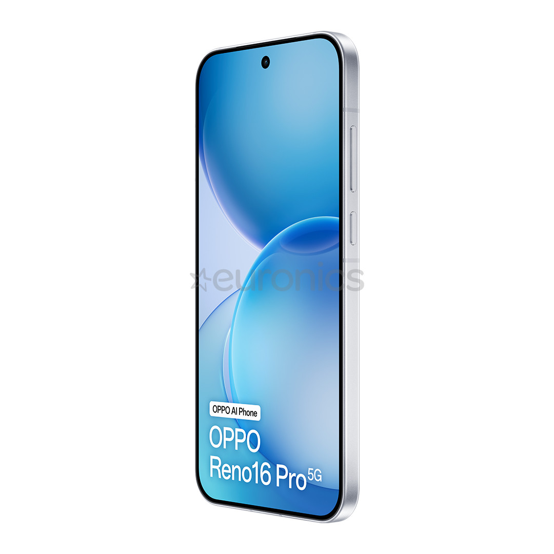 OPPO Reno16 Pro, valge - Nutitelefon