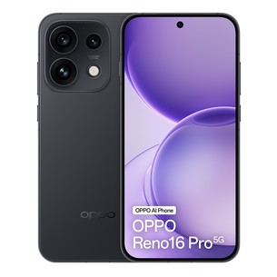 OPPO Reno16 Pro, must - Nutitelefon