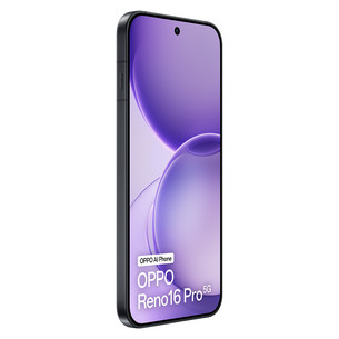 OPPO Reno16 Pro, must - Nutitelefon