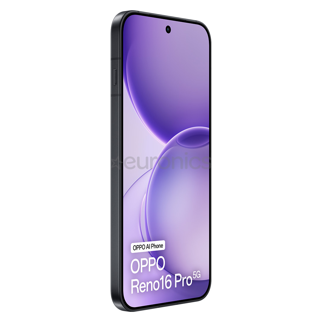 OPPO Reno16 Pro, must - Nutitelefon