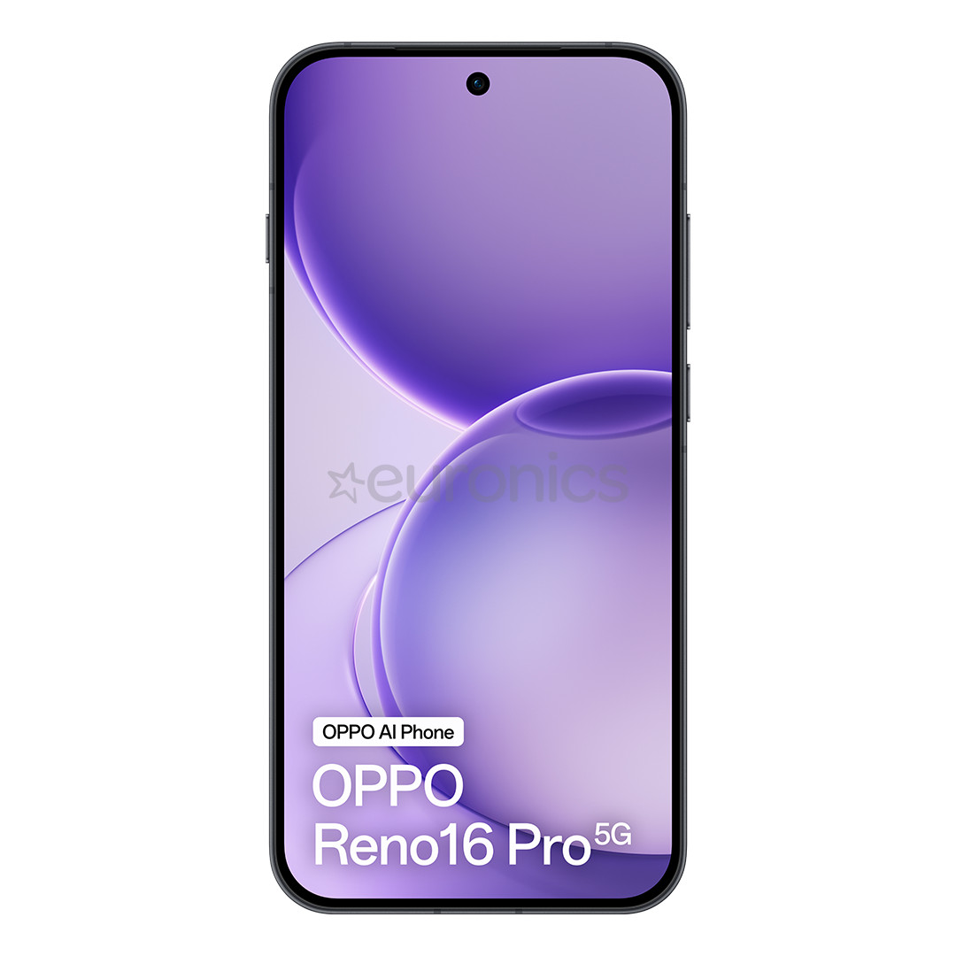 OPPO Reno16 Pro, must - Nutitelefon