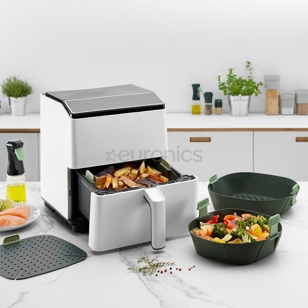 Lekue, L, grey - Air fryer basket