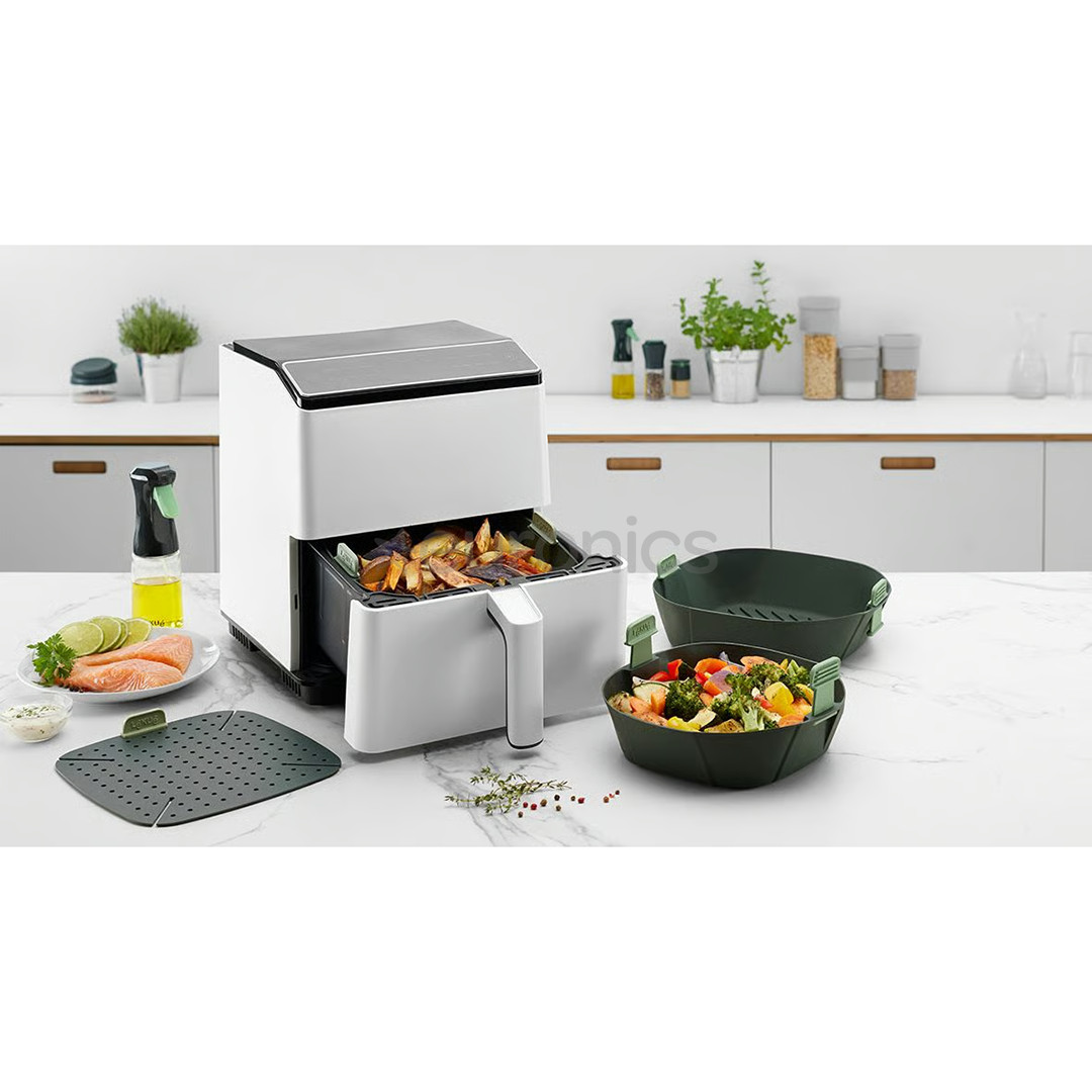 Lekue, XL, grey - Air fryer basket