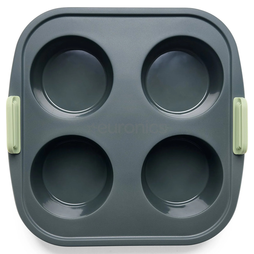 Lekue, grey - Air fryer muffins mould