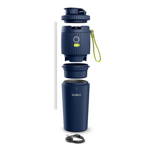 Tefal Lightmix+, 590 ml, dark blue - Portable blender