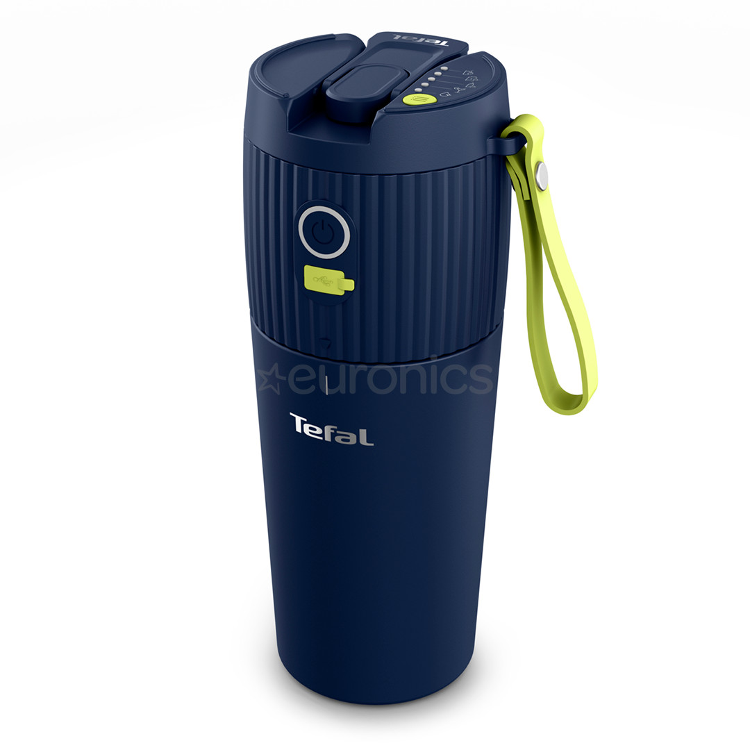 Tefal Lightmix+, 590 ml, dark blue - Portable blender