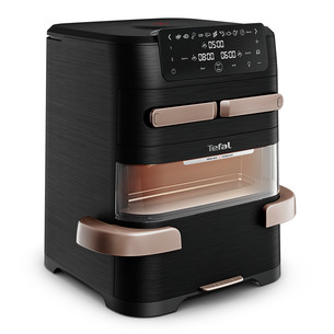 Tefal Ever Fry Trio, 2850 W, 12 L, black/copper - Air fryer