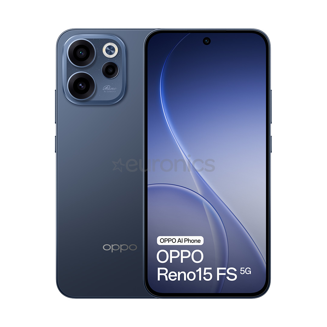 OPPO Reno15 FS 5G, 8 GB, 512 GB, tumesinine - Nutitelefon