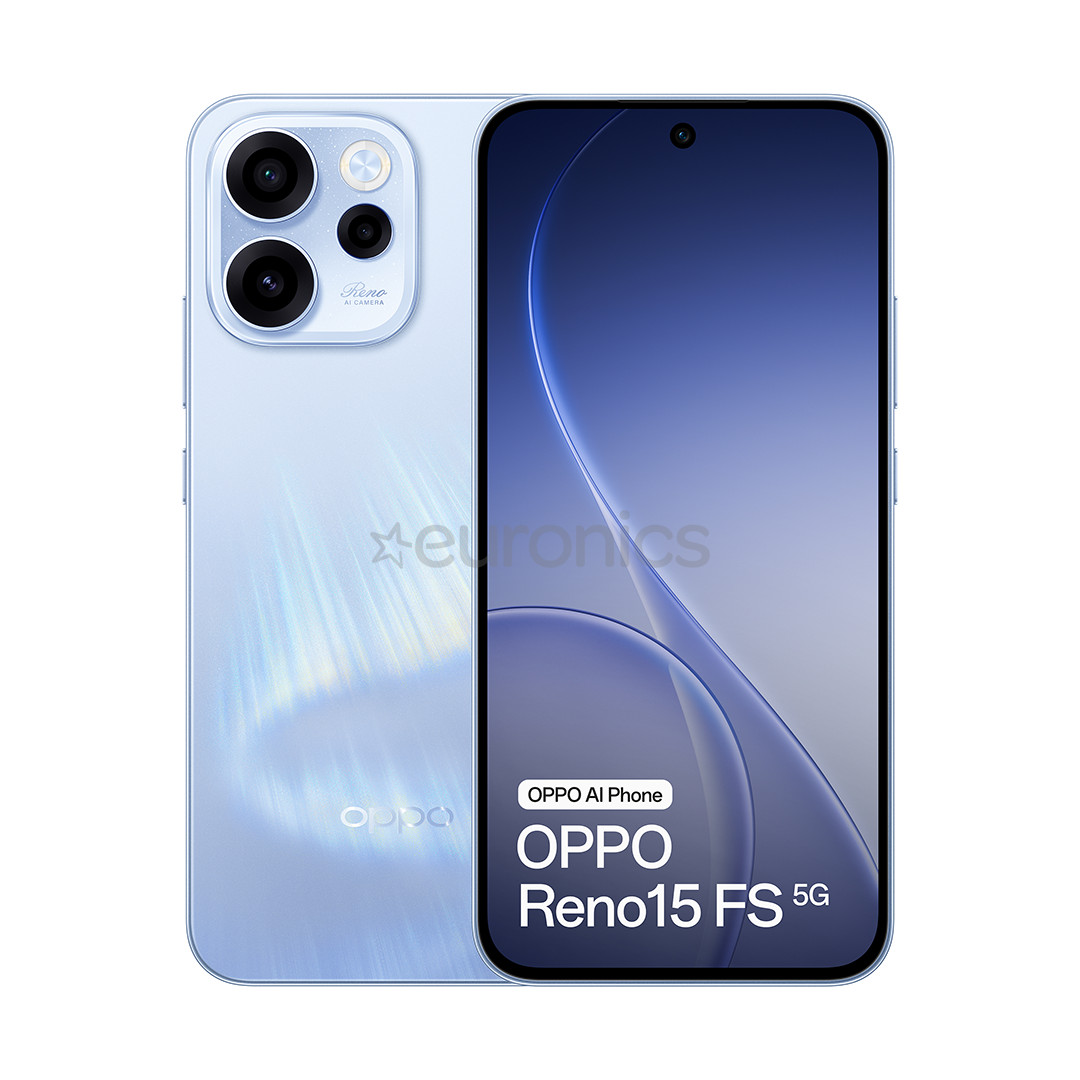 OPPO Reno15 FS 5G, 8 GB, 512 GB, sinine - Nutitelefon