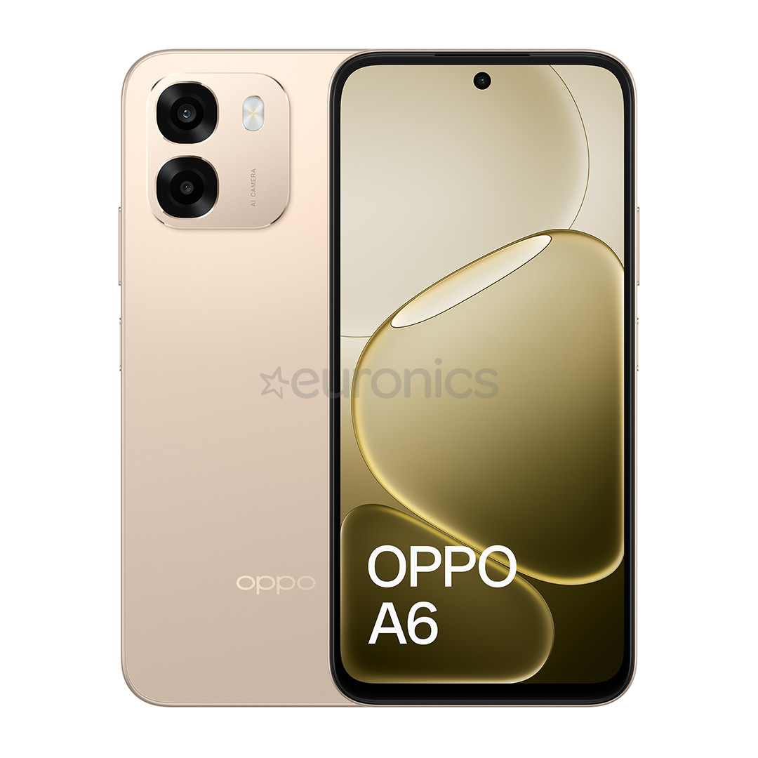 OPPO A6, 6 GB, 256 GB, kuldne - Nutitelefon