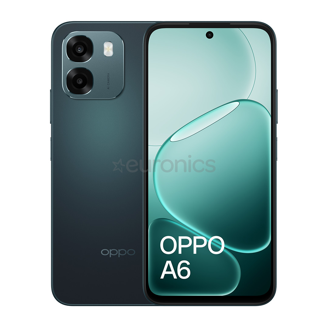 OPPO A6, 6 GB, 256 GB, tumesinine - Nutitelefon