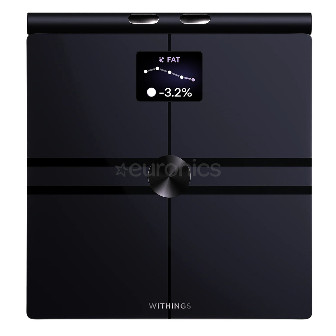 Withings BodyFit, must - Diagnostiline kaal