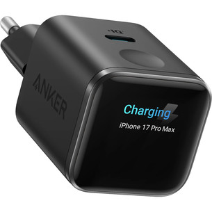 Anker Nano Smart Display Charger, 45W, must - Laadimisadapter