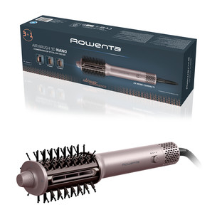Rowenta Air Brush 3D Nano, 810 Вт, розовый - Фен-щетка UB9D30E0