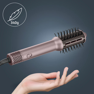 Rowenta Air Brush 3D Nano, 810 Вт, розовый - Фен-щетка